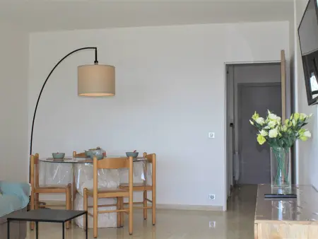 Appt moderne 2P vue mer, terrasse, parking, Villeneuve-Loubet : photo 12