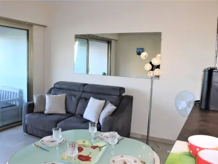 Appartement 2P bord de mer, vue port à Villeneuve-Loubet : photo 4