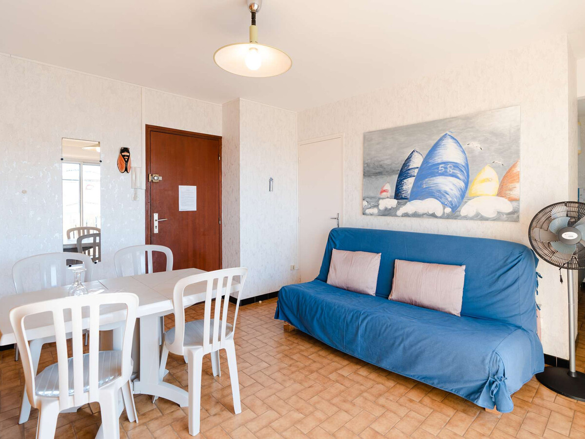 Studio cabine 4 pers. à 20m de la plage, Narbonne - Photo 4