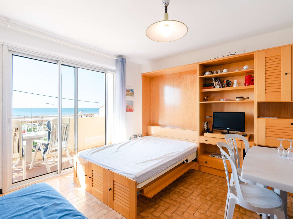 Studio cabine 4 pers. à 20m de la plage, Narbonne - Photo 10