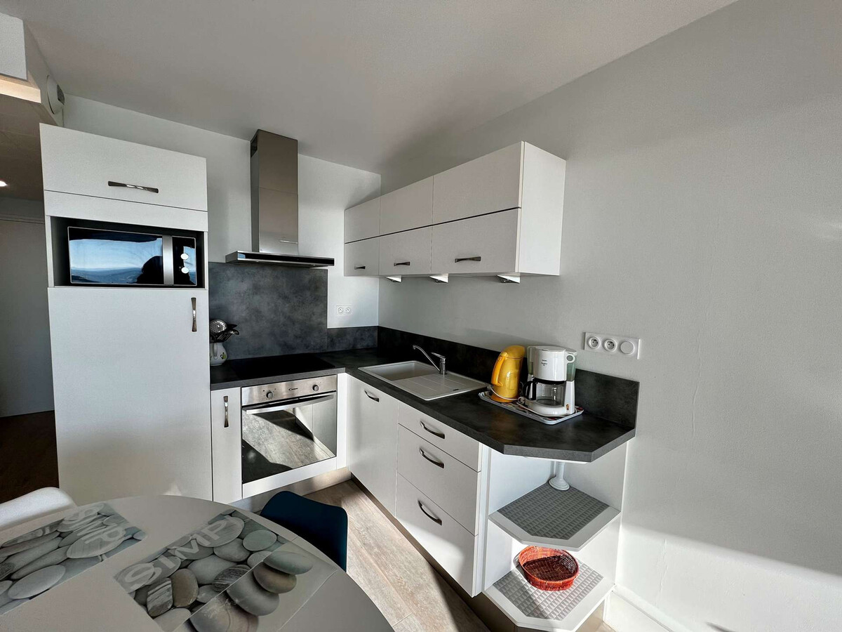 Studio vue mer 27m² centre-ville Quiberon - Photo 3