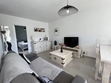 T2 Cambo-les-Bains : terrasse sud, wifi et parking : photo 5