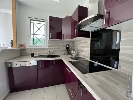 T2 Cambo-les-Bains : terrasse sud, wifi et parking : photo 9