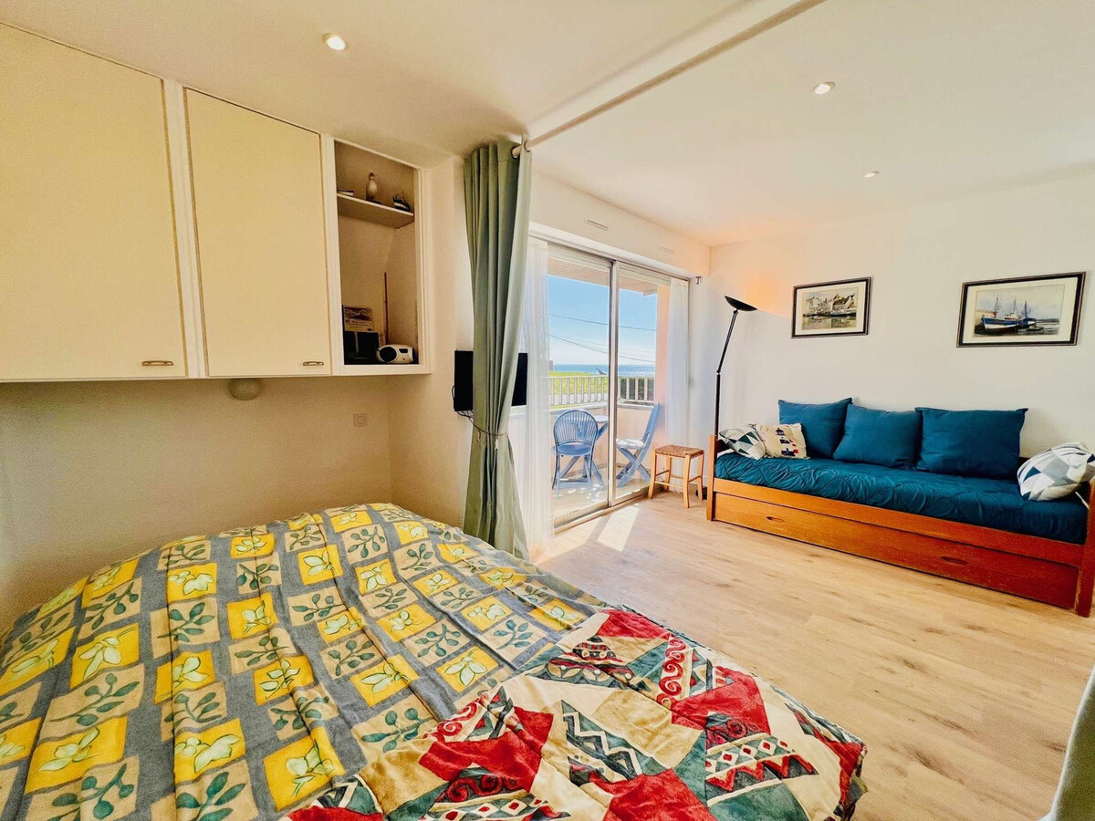Studio vue mer 4 pers à Quiberon, 190m plage - Photo 7