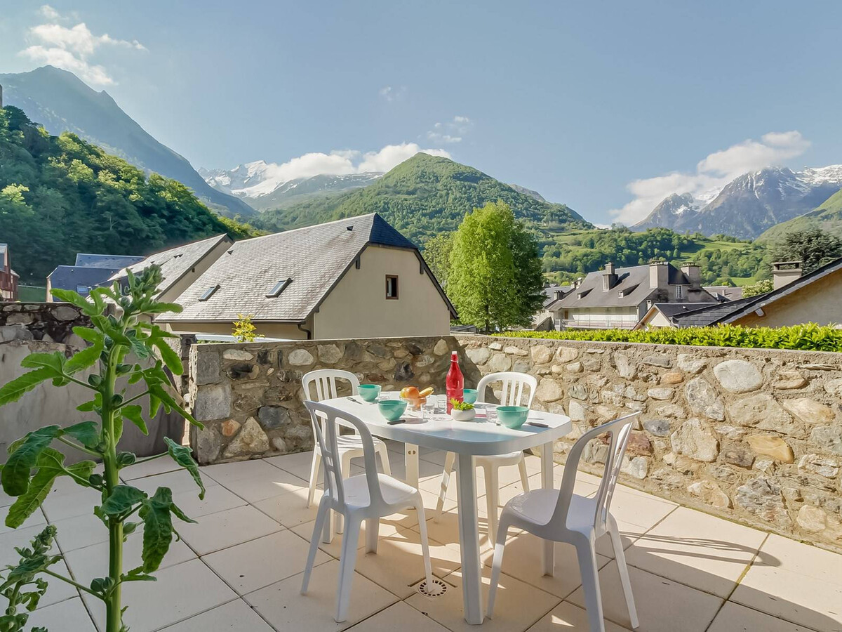 Duplex 6 pers., terrasse 21m², vue montagne près Luz - Photo 1