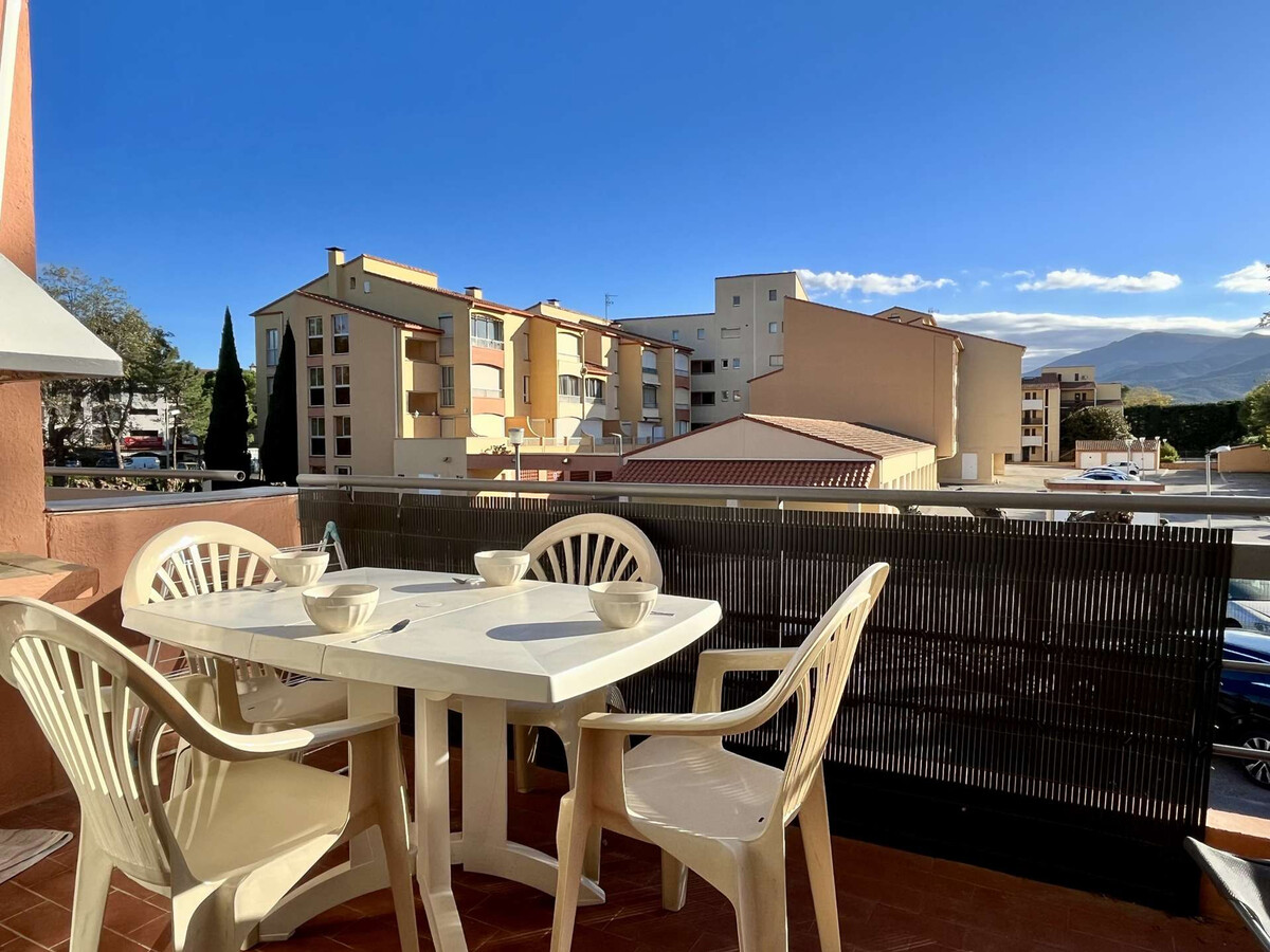 Studio cabine 4 pers. avec terrasse à Argelès-sur-Mer - Photo 2