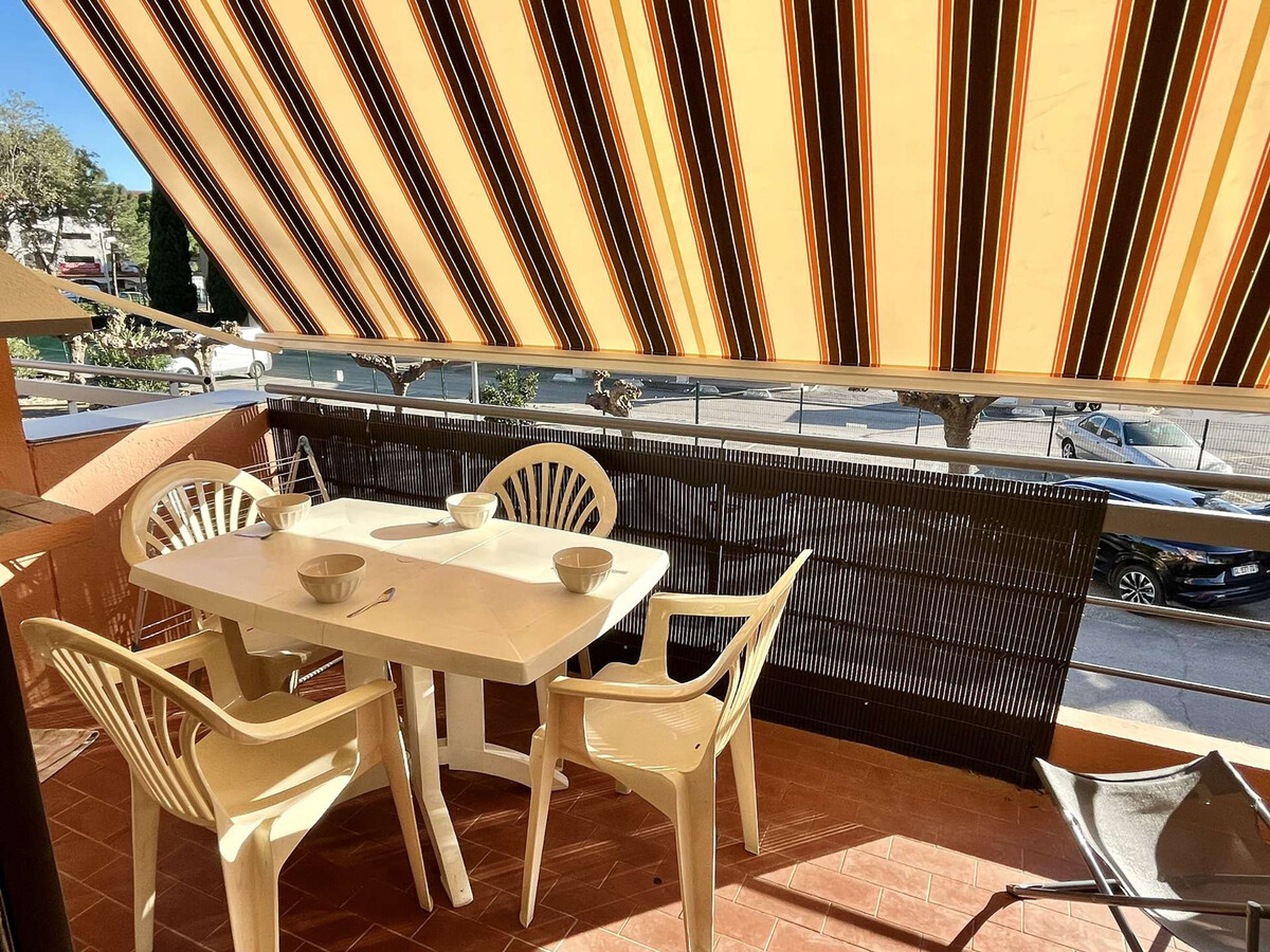 Studio cabine 4 pers. avec terrasse à Argelès-sur-Mer - Photo 8