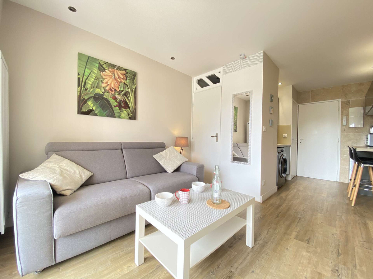 Studio moderne balcon sud, parking privé à La Baule - Photo 1