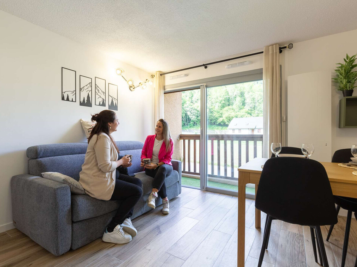 Appartement Saint-Lary-Soulan, vue Pyrénées, wifi inclus - Photo 3