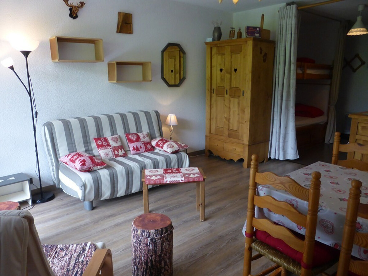Studio 4 pers Arêches-Beaufort, balcon sud, skis aux pieds - Photo 2