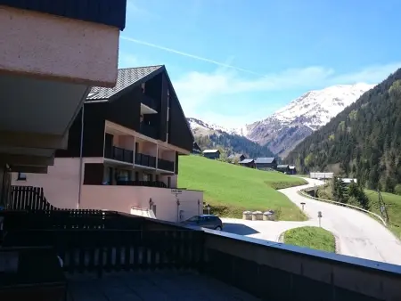 Location appartement à Arêches Beaufort, Charmant Studio 2/4 pers à 200m des pistes, balcon sud, animaux admis