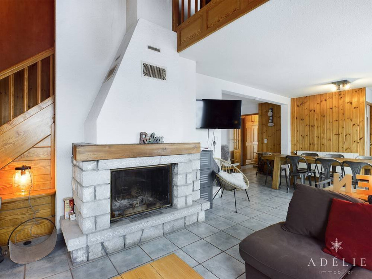 Duplex Savoyard 13 pers., cheminée, 50m² balcons sud - Photo 5