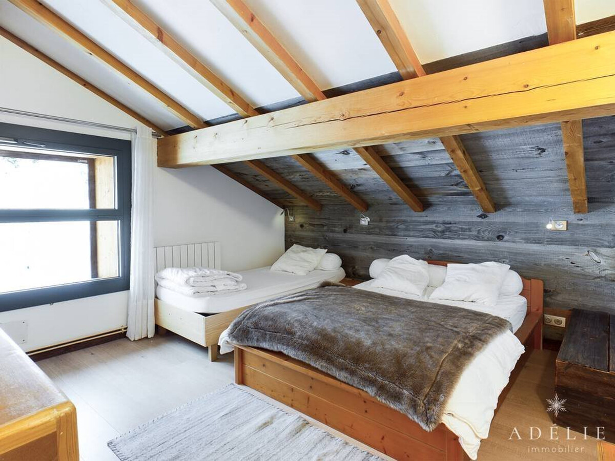 Duplex Savoyard 13 pers., cheminée, 50m² balcons sud - Photo 11