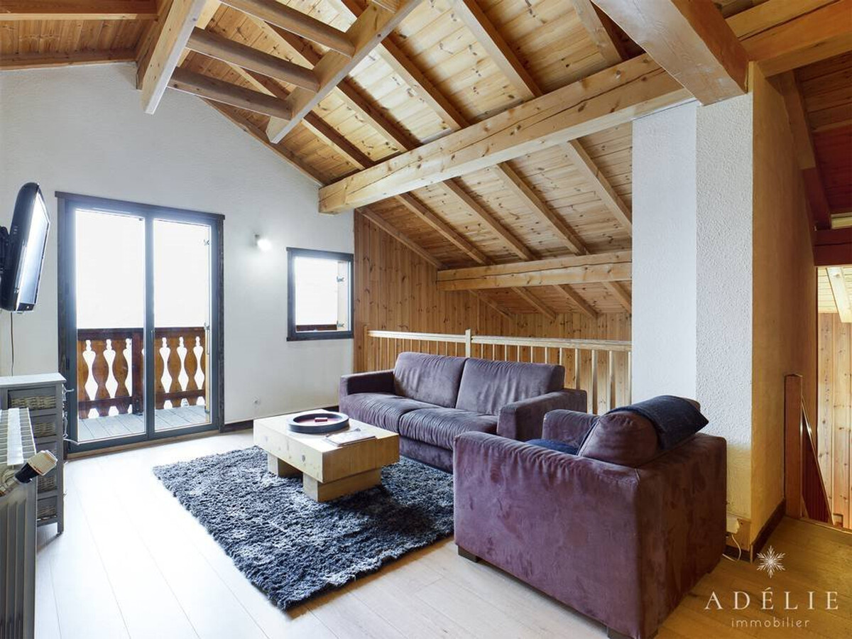 Duplex Savoyard 13 pers., cheminée, 50m² balcons sud - Photo 14