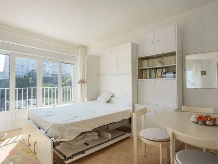Studio cosy à Biarritz avec vue sur l'océan, 2e étage, ascenseur : photo 8