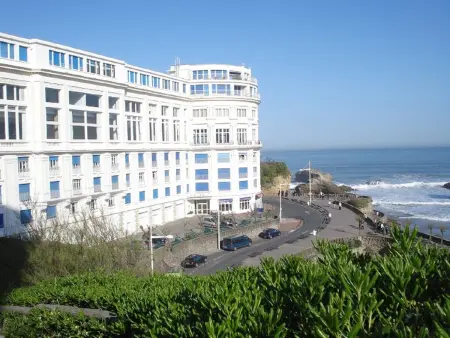 Studio cosy à Biarritz avec vue sur l'océan, 2e étage, ascenseur : photo 13