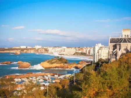 Studio cosy à Biarritz avec vue sur l'océan, 2e étage, ascenseur : photo 14