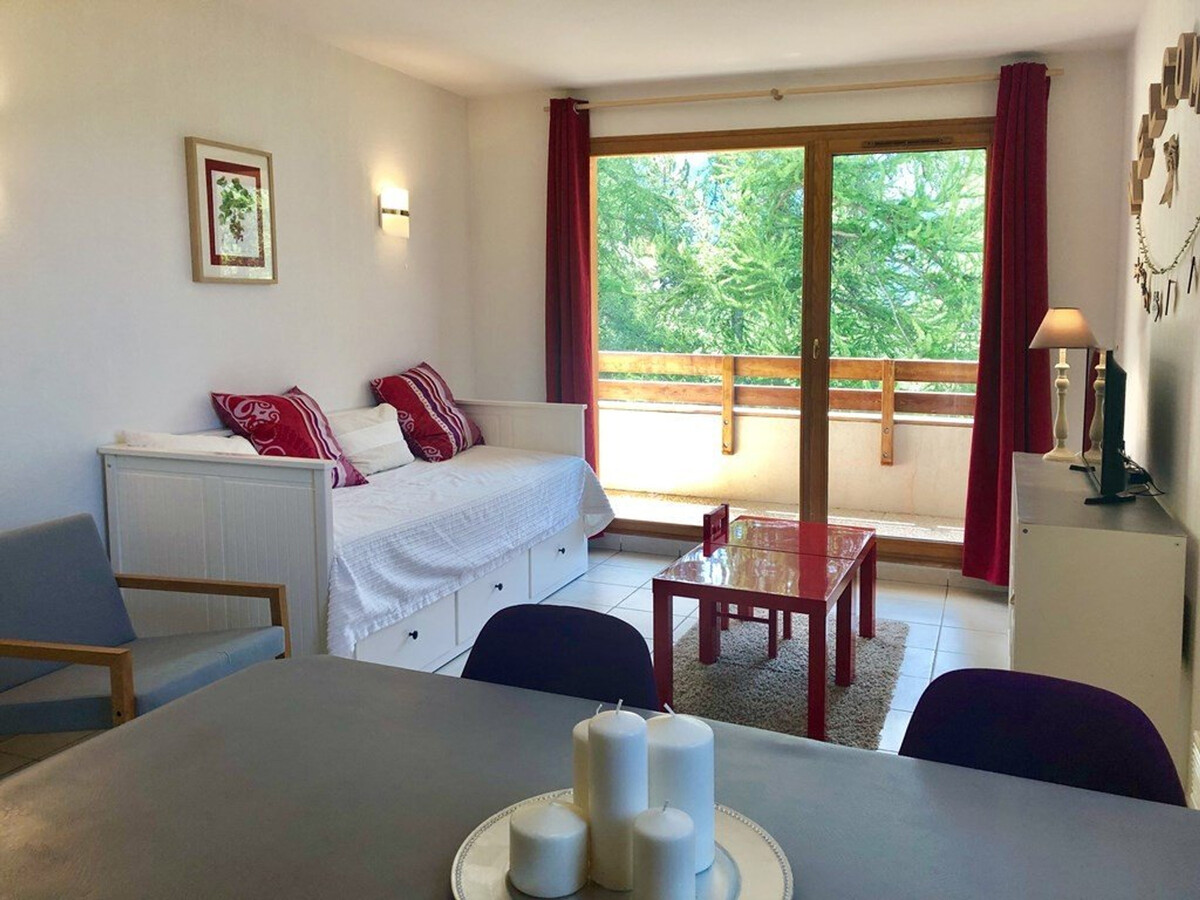 Appartement 4 pers. skis aux pieds, piscine, balcon vue vallée - Photo 1