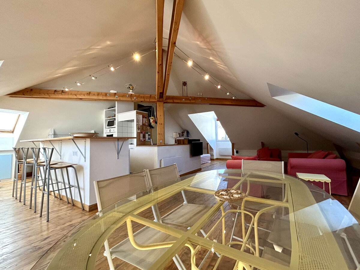 Duplex 70m² 8 pers à Briançon, parking & casier ski - Photo 1