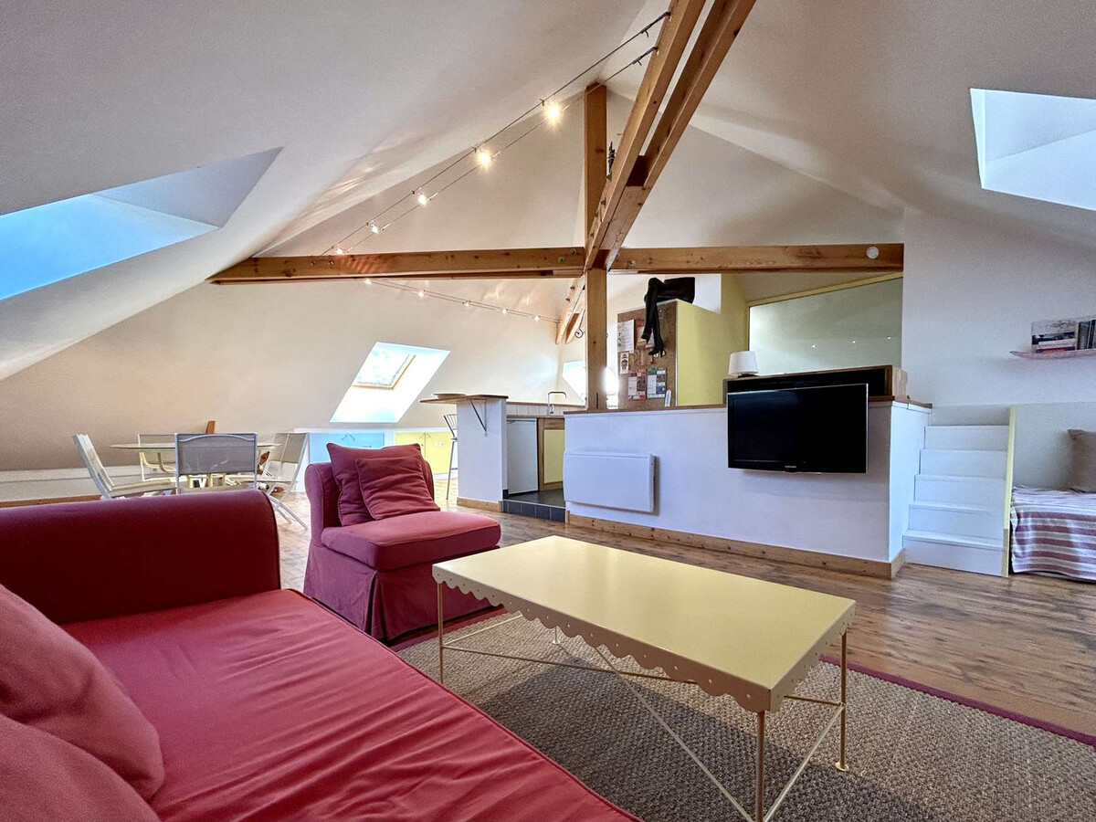 Duplex 70m² 8 pers à Briançon, parking & casier ski - Photo 3