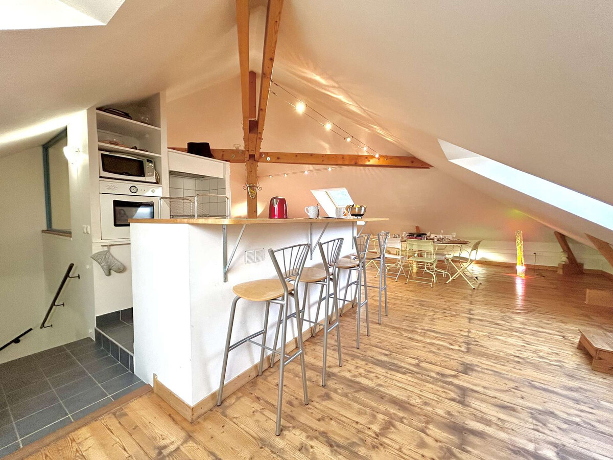 Duplex 70m² 8 pers à Briançon, parking & casier ski - Photo 6