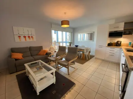 Location appartement à Capbreton, Appartement lumineux 3 chambres à 400m des plages avec parking et WIFI