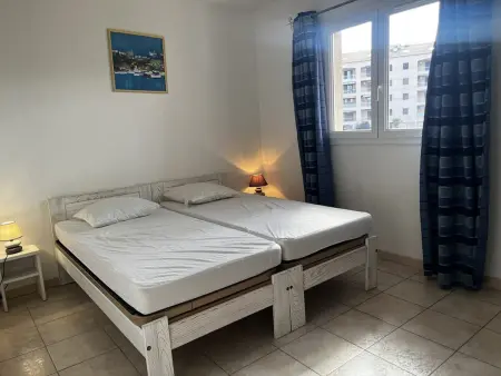 Appartement 3 pièces climatisé à 150 m de la plage : photo 6