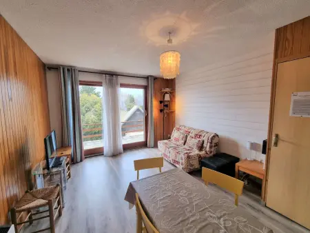 Location appartement à Saint Michel de Chaillol, Studio 4 pers, terrasse sud-ouest, centre station, animaux admis - Saint-Michel-de-Chaillol