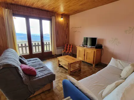 Location appartement à Saint Michel de Chaillol, Appartement spacieux, 6 pers, 2 ch, balcon, Saint-Michel-de-Chaillol