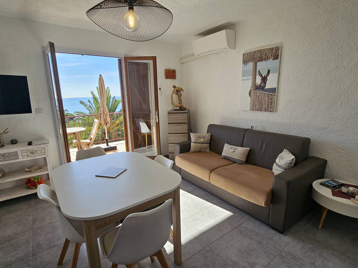 Studio vue mer climatisé à Sari-Solenzara, 200m de la plage - Photo 4