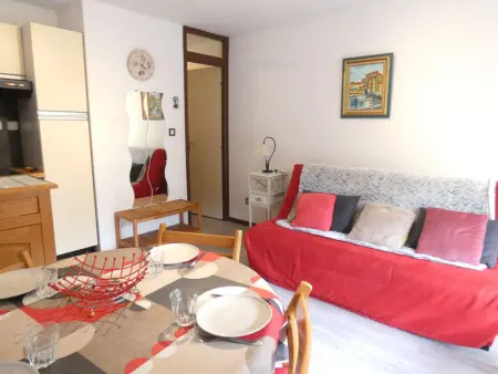 Location appartement à Saint Lary Soulan, Appartement T2 pour 6 personnes, balcon, parking, St-Lary-Soulan