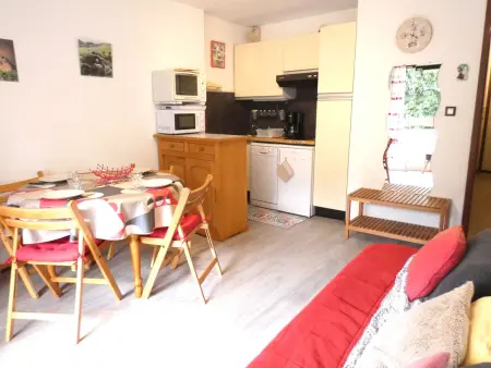 T2 6 personnes avec balcon ouest et parking, Saint-Lary-Soulan : photo 3