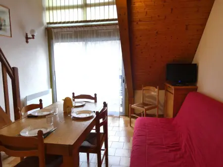 Duplex 6 personnes avec balcon, Saint-Lary-Soulan, près des pistes, parking et casier à ski - Photo 2
