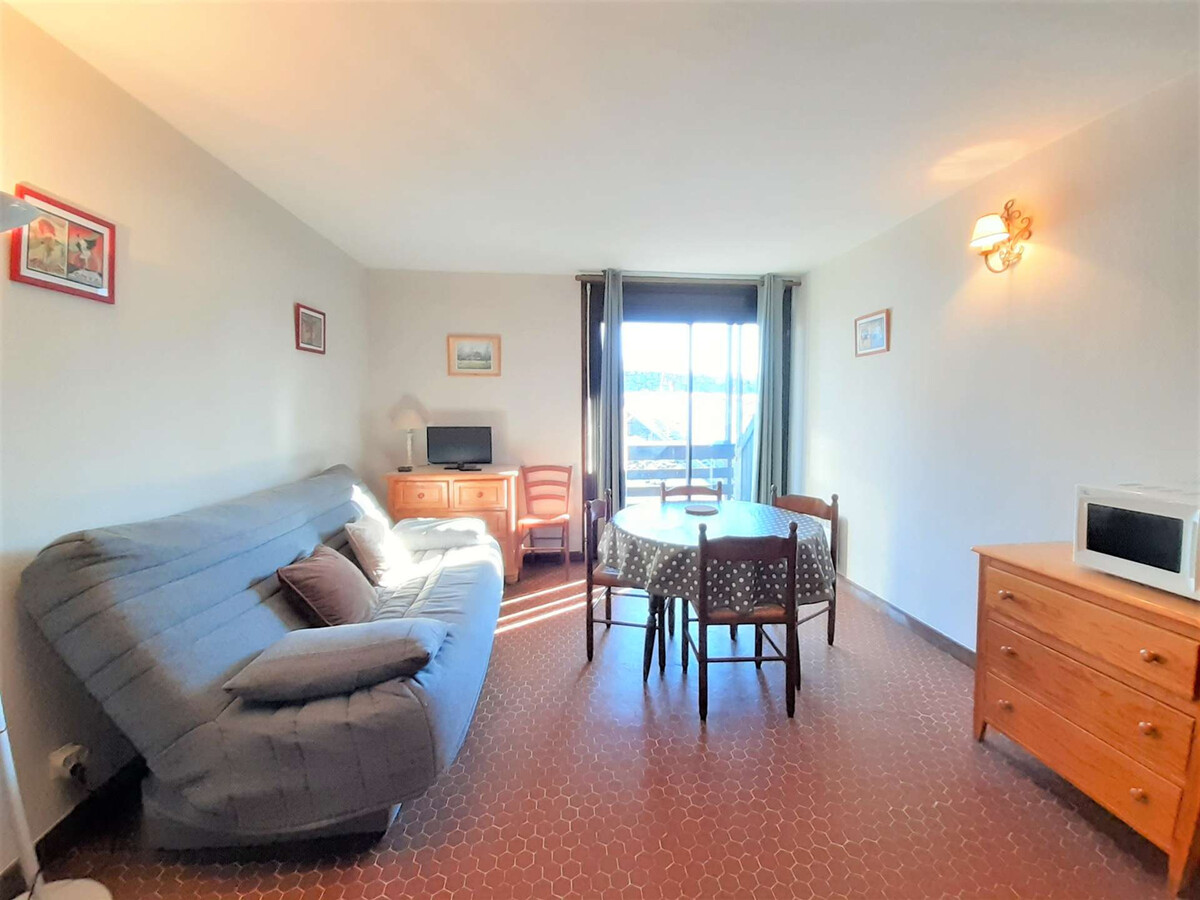 Studio 4 pers Pla d'Adet, balcon sud, vue station - Photo 2