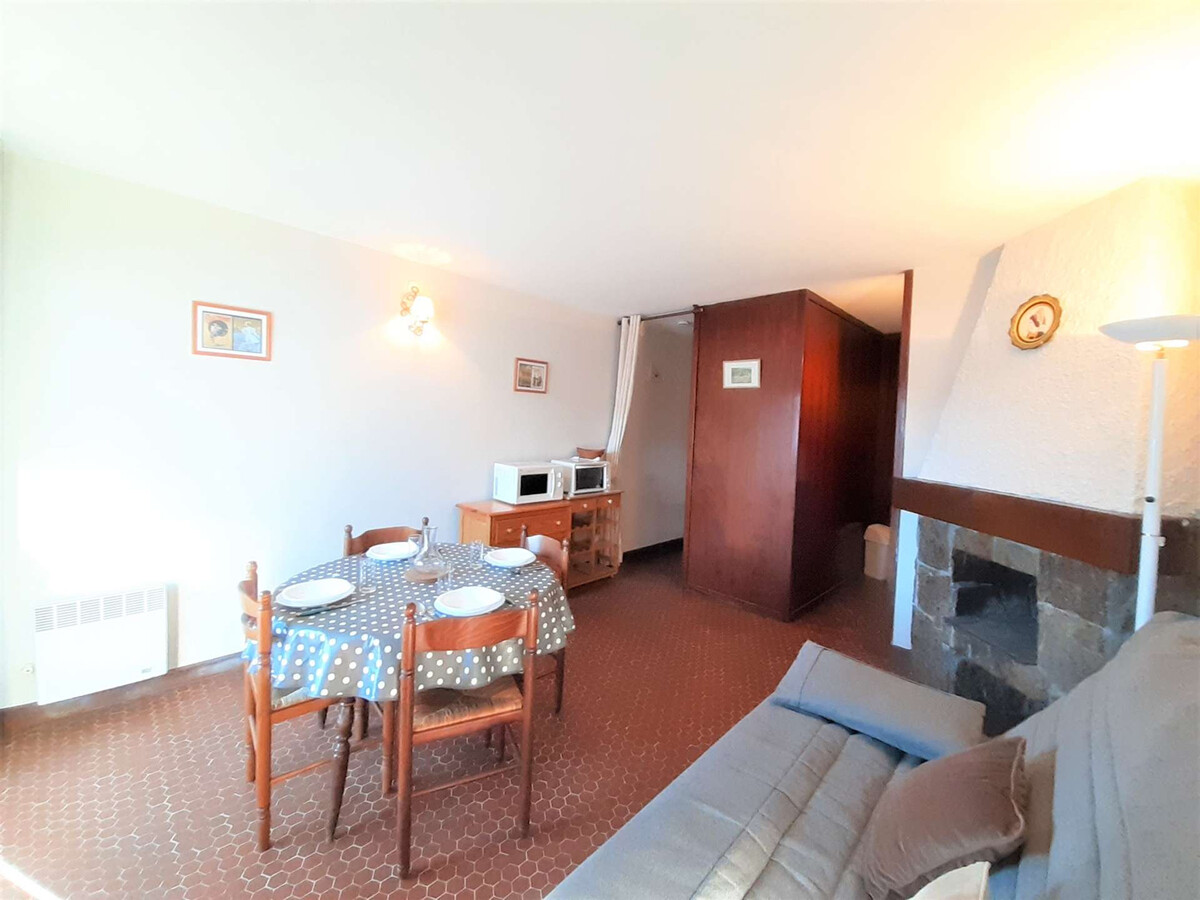 Studio 4 pers Pla d'Adet, balcon sud, vue station - Photo 5