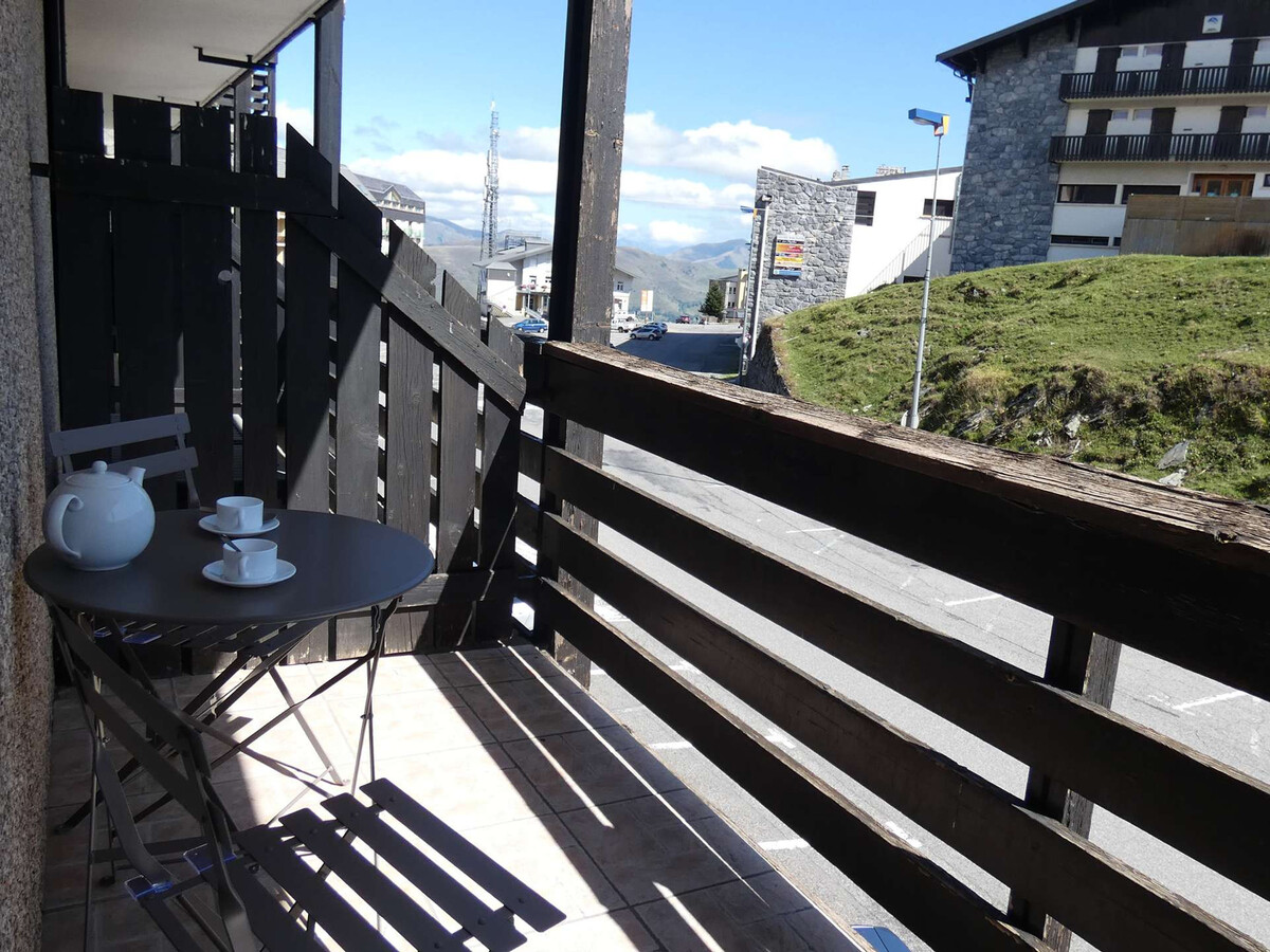 Studio 4 pers Pla d'Adet, balcon sud, vue station - Photo 10