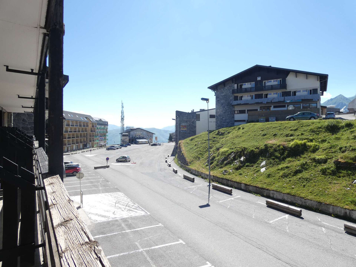 Studio 4 pers Pla d'Adet, balcon sud, vue station - Photo 12