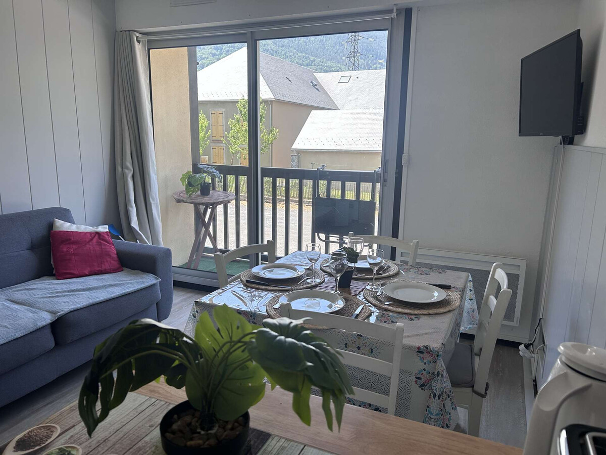 T2 4 pers avec balcon sud-est et parking à Vielle-Aure - Photo 1
