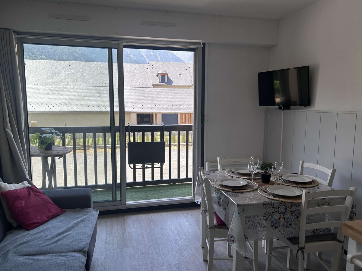 T2 4 pers avec balcon sud-est et parking à Vielle-Aure - Photo 2