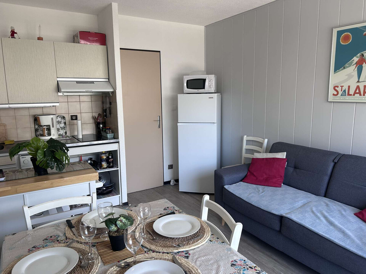 T2 4 pers avec balcon sud-est et parking à Vielle-Aure - Photo 4