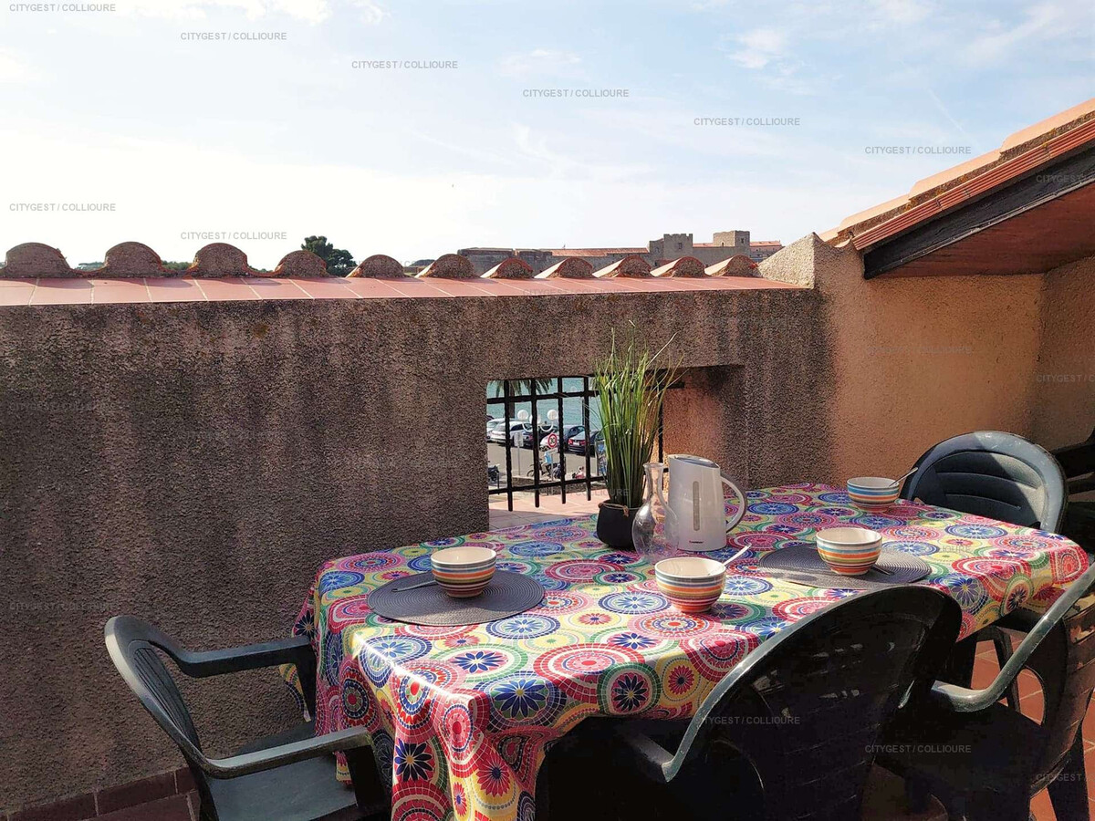 Appartement 80m² à Collioure, terrasse vue mer et parking - Photo 8