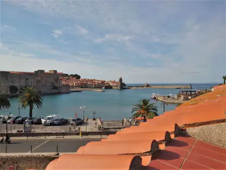 Appartement 80m² à Collioure, terrasse vue mer et parking
