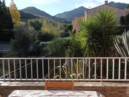 Studio 2 pers. avec terrasse à Collioure, parking privé