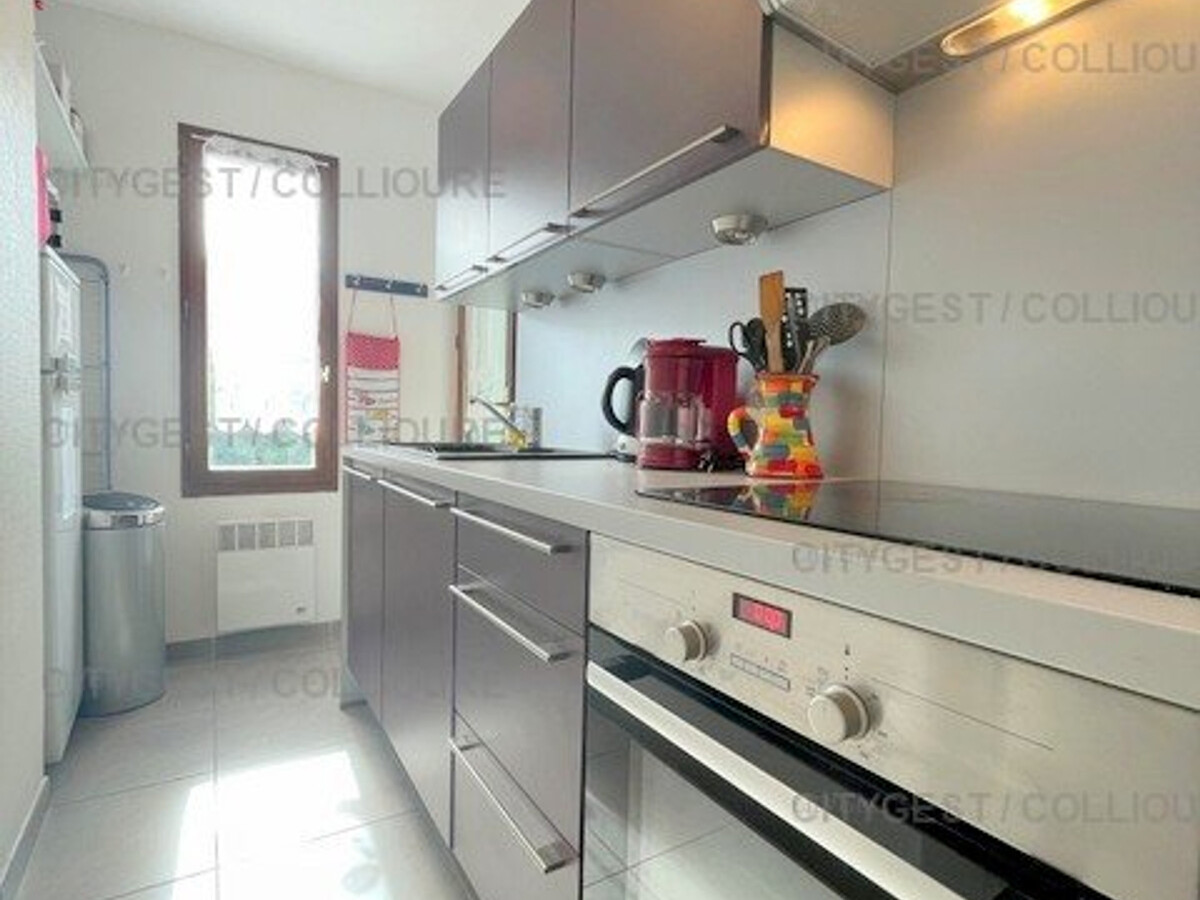 Appartement climatisé 4 pers. à Collioure, piscine et tennis - Photo 3