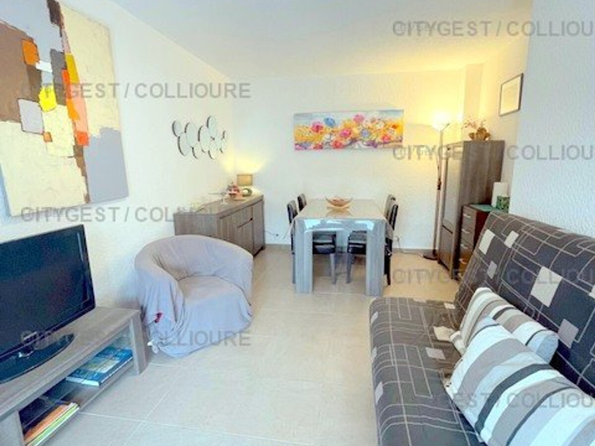 Appartement climatisé 4 pers. à Collioure, piscine et tennis - Photo 7