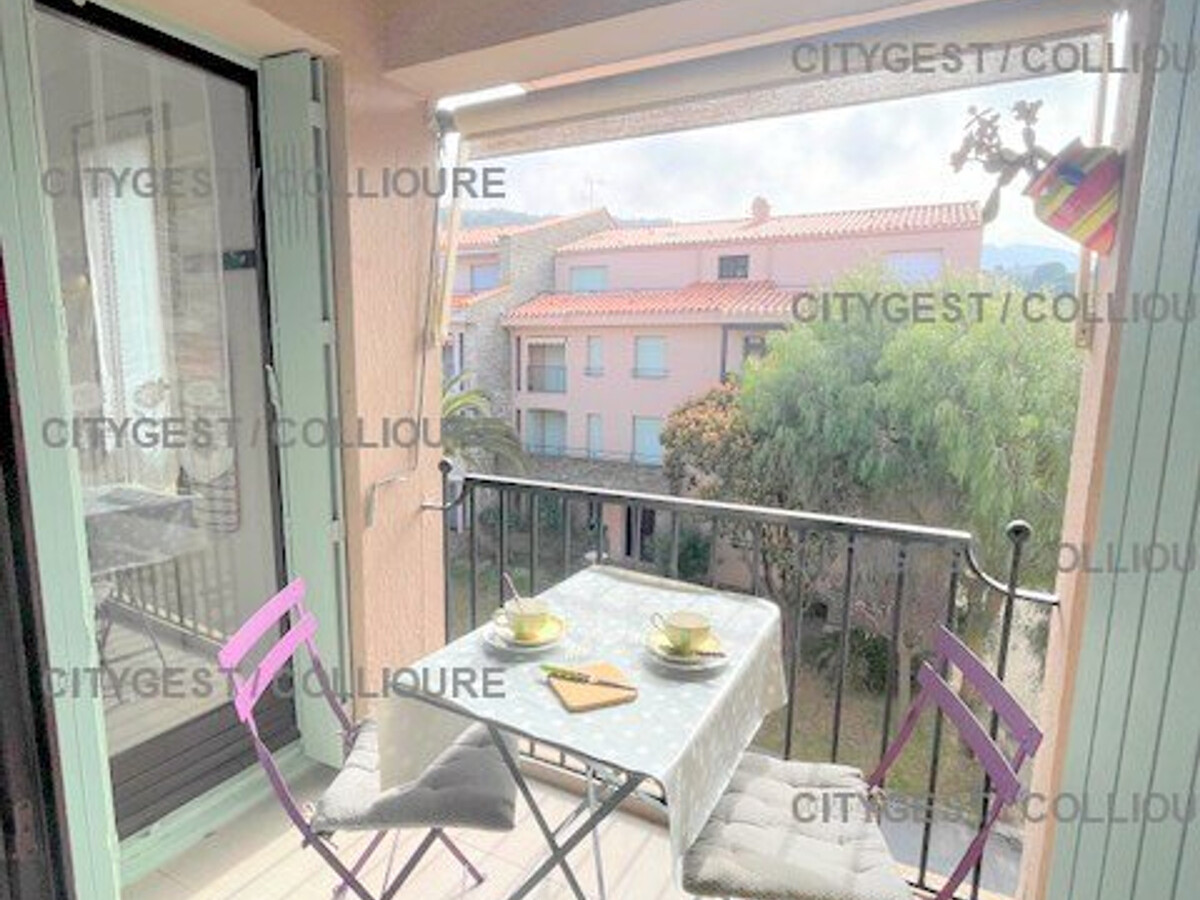 Appartement climatisé 4 pers. à Collioure, piscine et tennis - Photo 13
