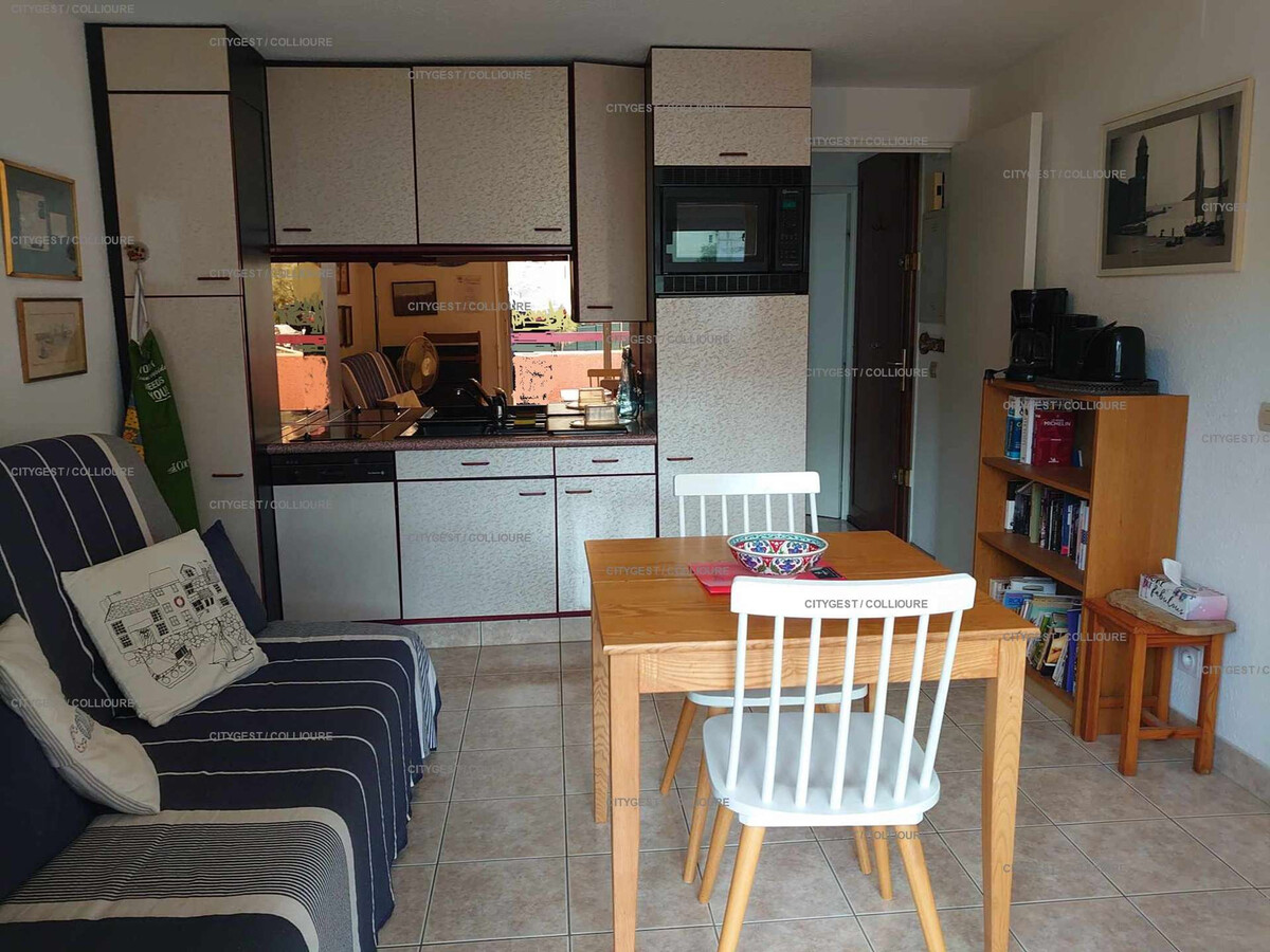 F2 cabine Collioure, terrasse et parking privé - Photo 2