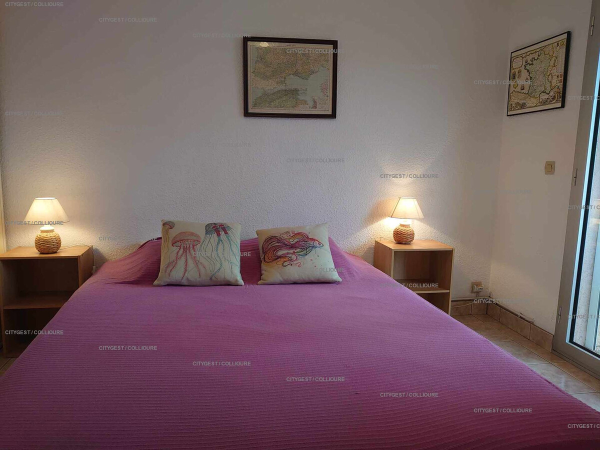 F2 cabine Collioure, terrasse et parking privé - Photo 4