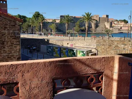 Appartement 6 pers. à Collioure, 30m plage, parking privé