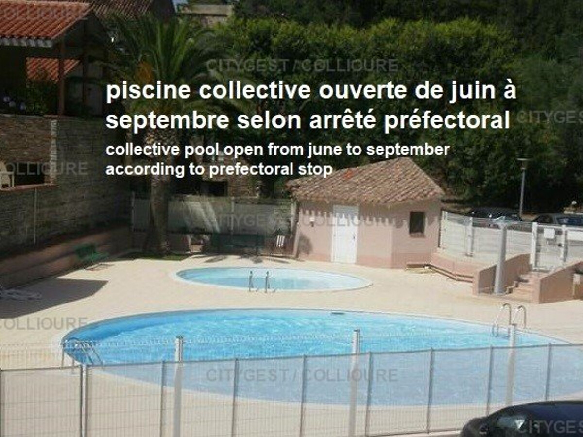 Appartement 4 personnes Collioure, piscine et tennis - Photo 12